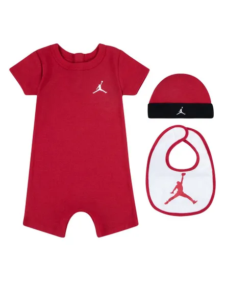 Ensemble 3 pces Bébé garçon JHN JUMPMAN ROMPER 3PC SET