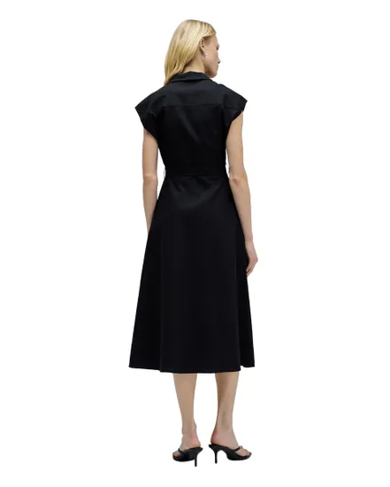 Robe Chemise Sans Manches Femme Salsa Boutons Naturels