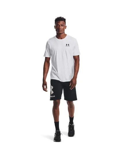 T-SHIRT Homme UA M SPORTSTYLE LC SS Blanc