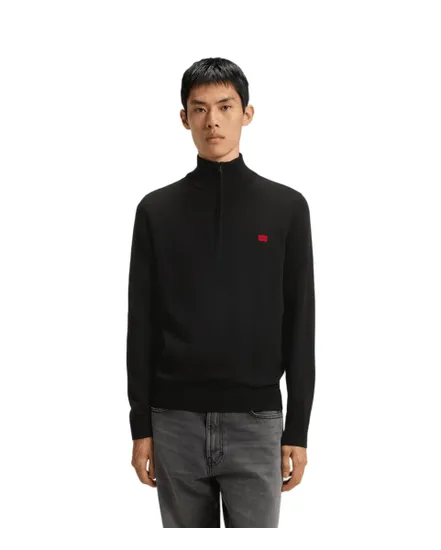 Pull col zippé Homme SAN QUINTUS-C Noir