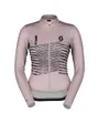 Maillot manches longues Femme RC TEAM WARM GRAPHICS Rose