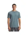 T-shirt Homme UA M SPORTSTYLE LC SS Bleu