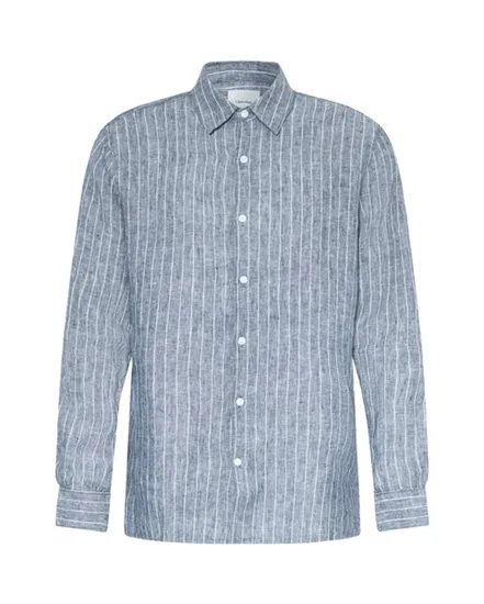Chemise Homme Manches Longues Rayures Fines