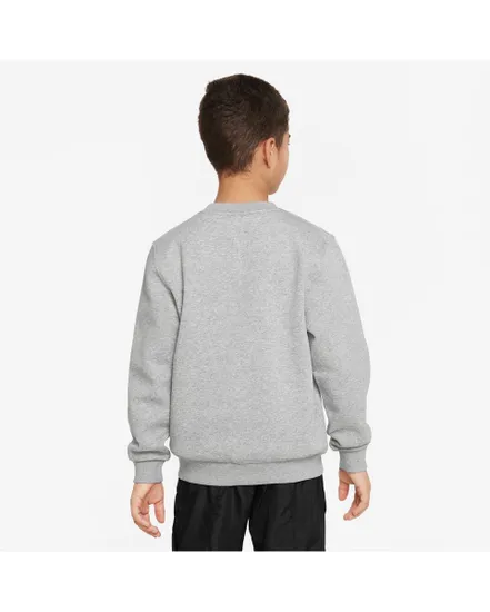 Sweat manches longue Enfant K NSW CLUB FLC CREW LS HBR Gris