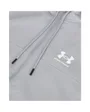 Veste zip à capuche Homme UA RIVAL WVN WINDBREAKER Gris