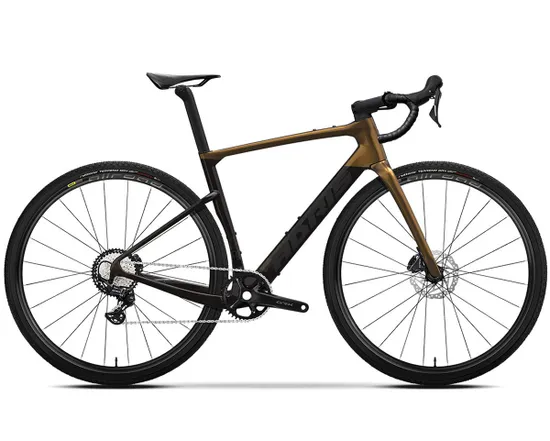Vélo de gravel LE PERFORMANCE GR SHIMANO GRX610 Ébène Doré