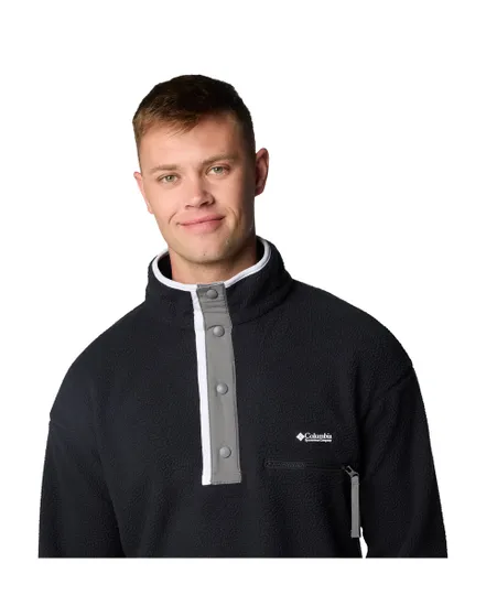 Polaire Homme HELVETIA II HALF SNAP FLEECE Noir