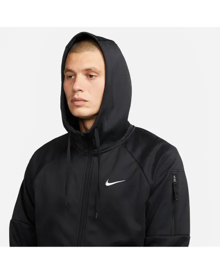 Veste a capuche manches longues Homme M NK TF HD FZ Noir