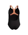 Maillot de bain Fille ECO MEDLEY LOGO MEDALIST BLA/ORA Noir