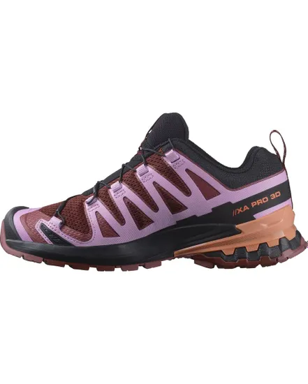 Chaussures de trail Femme SHOES XA PRO 3D V9 Bordeaux