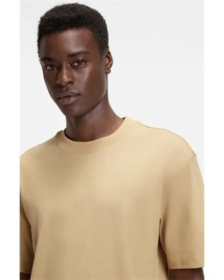 T-shirt col rond Homme DAPOLINO Beige Medium