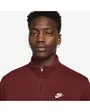 Polaire col zip Homme M NK CLUB BB HZ TOP Bordeaux