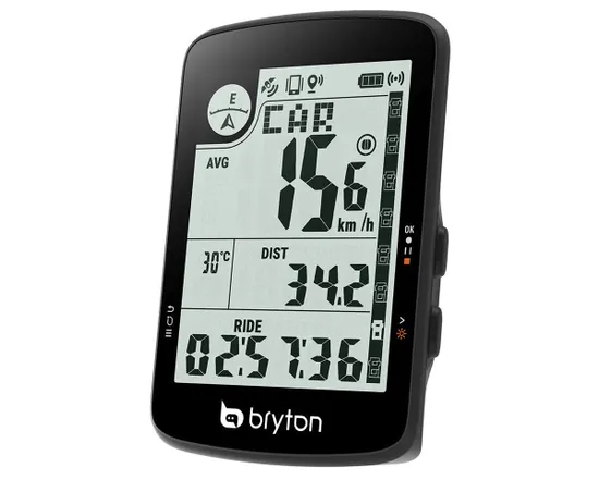 Compteur GPS de vélo RIDER 17 E Noir