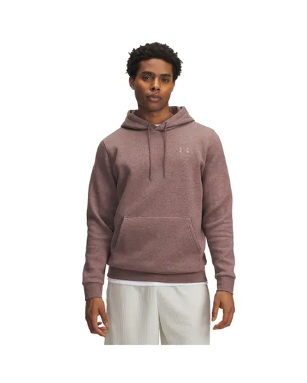 Sweat à capuche Homme UA ICON FLEECE HOODIE Marron