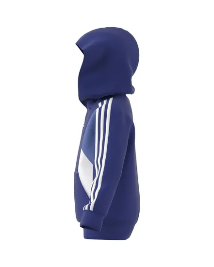 Sweat a capuche manches longues Enfant LK CB  FL HD Bleu