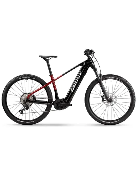 VTT électrique semi rigide Unisexe E-TERU PRO Noir/Rouge