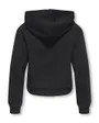 Sweat à capuche Fille KOGCOOPER LIFE HEART LS HOODIE SWT NOOS Noir