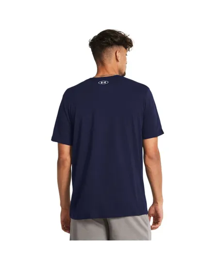 T-Shirt MC Homme UA M SPORTSTYLE LC SS Bleu