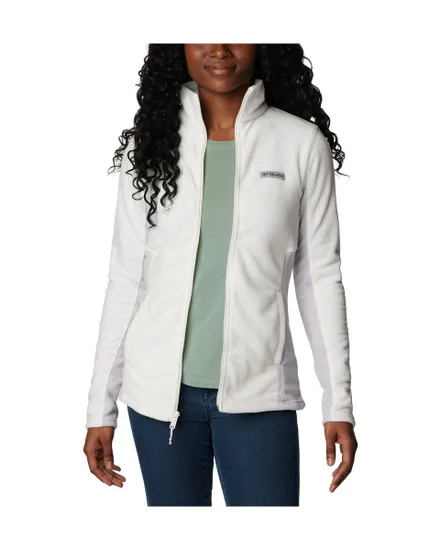 Polaire Femme BASIN TRAIL III FULL ZIP Blanc