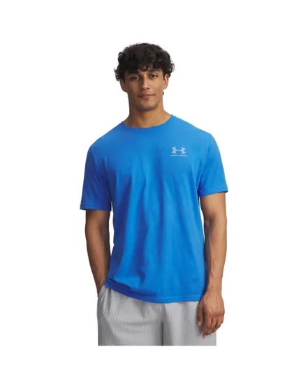 T-shirt Homme UA M SPORTSTYLE LC SS Bleu