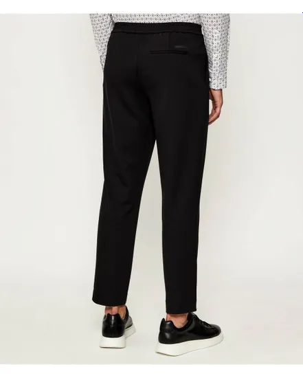 Pantalon Homme SLIM TAPERED KNIT PLEATED PANT Noir