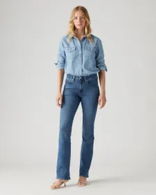Jean Femme 725 HIGH RISE BOOTCUT Bleu