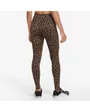 Collant de sport Femme W NK ONE DF HR TGHT LEOPARD Marron