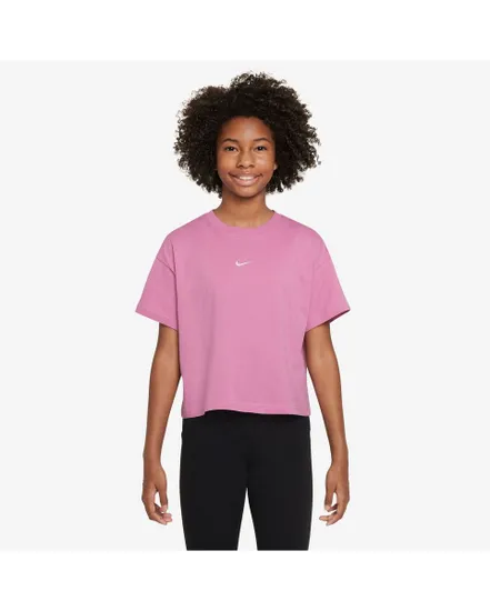 T-shirt Enfant plus agé G NSW TEE BOXY ESSNTL LBR Rose