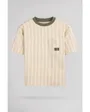 T-shirt épais Enfant S-VERSO RC JR Beige