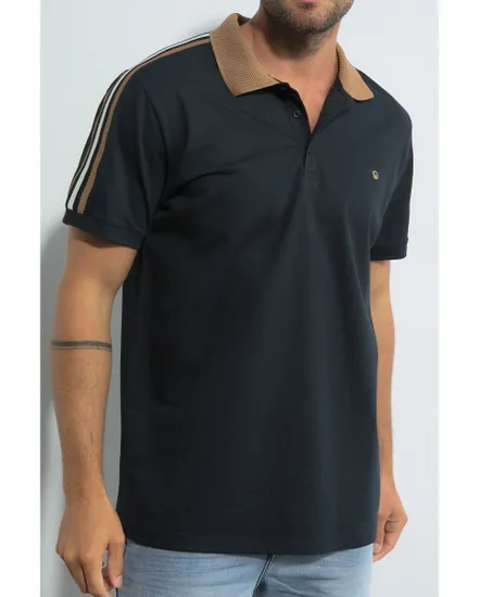 Polo Homme CLASSIC MC Bleu