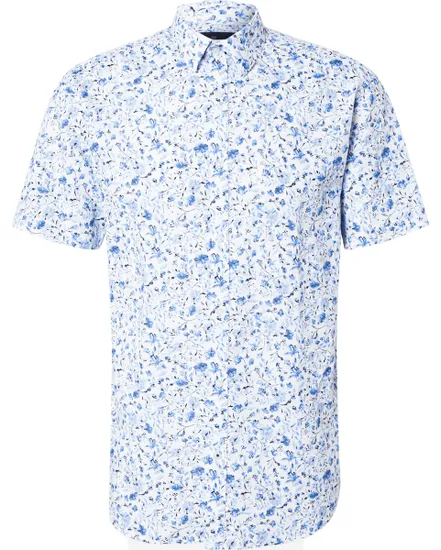 Chemise Homme JPRBLASUMMER LINEN BLEND PRINT S/S
