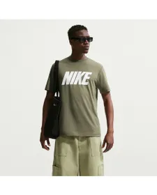T-shirt Homme M NK CLUB VARSITY SS LIFESTYLE Vert