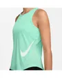 Débardeur Femme W NK TEMPO SWSH HBR DF TANK Vert