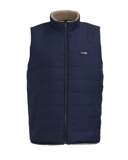 Veste sans manche Homme VESTE SANS MANCHES REVERSIBLE Beige