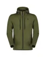 Sweat à capuche Homme TECH ZIP HOODY Vert