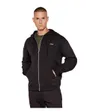 Sweat zippé à capuche Homme DAPOZIP Noir