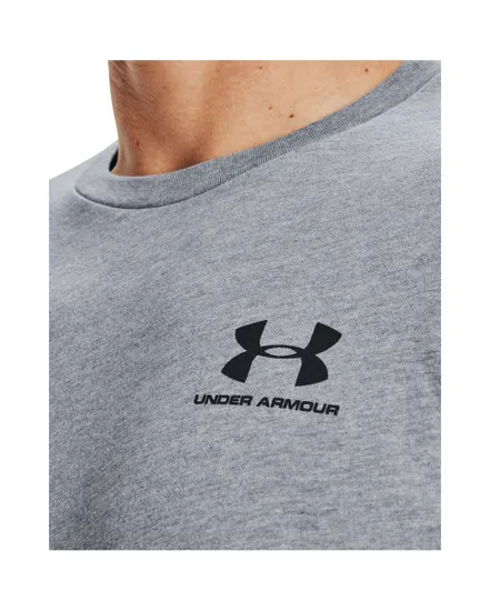 T-shirt Homme UA M SPORTSTYLE LC SS Gris