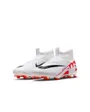 Crampons de football Enfant JR ZOOM SUPERFLY 9 ACAD FG/MG Blanc