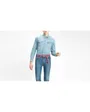 Chemise Jean manches longues Homme BARSTOW WESTERN STANDARD Bleu