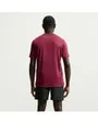 T-shirt Homme M NK DF UV MILER SS Bordeaux