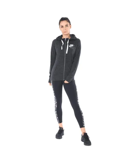 Sweat À Capuche Femme Gym Vintage