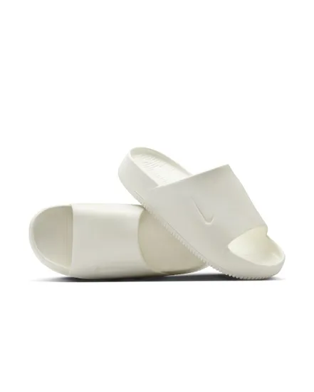 Claquettes Femme W NIKE CALM SLIDE Beige