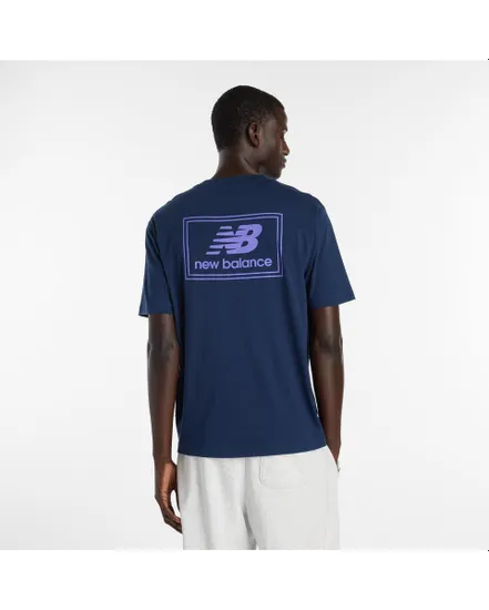 T-shirt Homme WOV LB SS Bleu