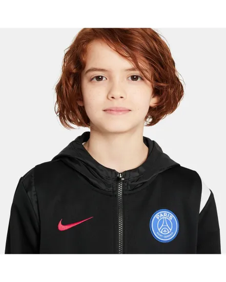 Ensemble de survetement Enfant plus agé PSG UNSW POLYWVNOVLY TRKSUIT3R Noir