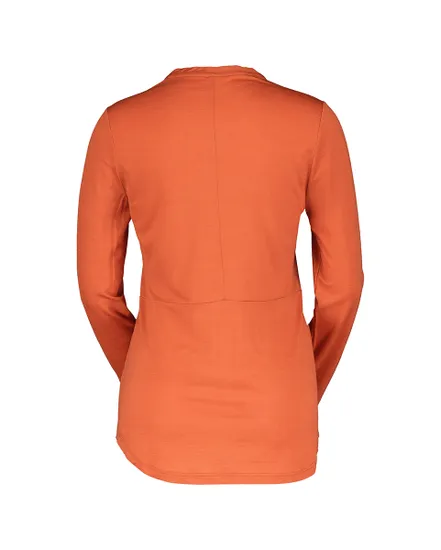 Maillot manches longues Femme DEFINED MERINO Orange