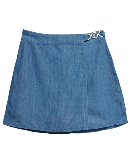 Jupe-Culotte Femme Skort Lightdenim Salsa