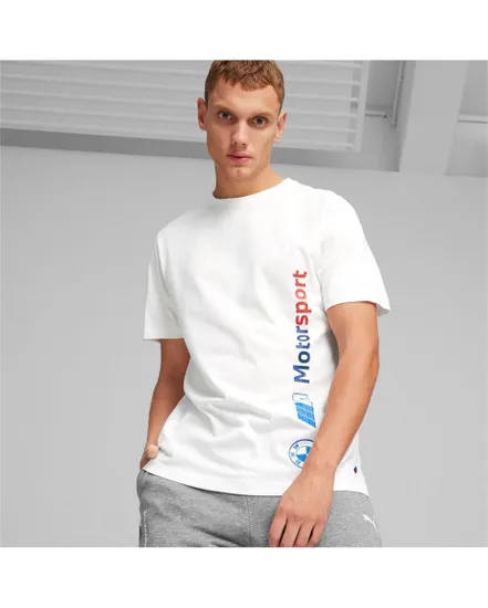 T-shirt manches courtes Homme Puma FD BMW MMS SDS TEE Blanc Sport 2000