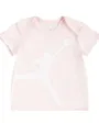 Ensemble 3 bodies Bébé fille JUMPMAN FLIGHT PATCH AOP SET Rose