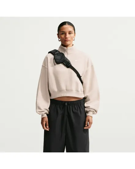 Sweat À Capuche Court Femme Nike Studio Fleece