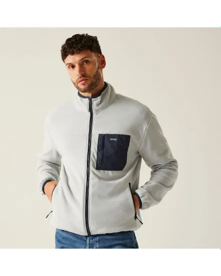 Polaire zip Homme FRANKIEF/ZFLEECE Gris